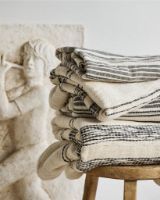 Billede af Nordal VESPER Sengetæppe 270x270 cm - Råhvid