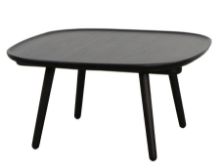 Billede af Cane-line Indoor Pace Sofabord Stor 80x80 cm - Dark Brown