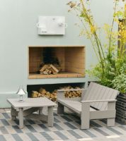 Billede af HAY Crate Lounge Sofa 77x134,5 cm - London Fog OUTLET