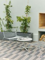 Billede af HAY Hee Lounge Chair - Hot Galvanised 