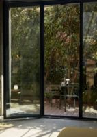 Billede af &Tradition Thorvald SC96 Space Copenhagen Cafe Table + SC94 Side Chair Havemøbelsæt - Bronze Green