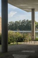 Billede af &Tradition Thorvald SC101 Space Copenhagen Lounge Armchair + SC102 Side Table Havemøbelsæt - Bronze Green