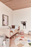 Billede af OYOY Mini Iro Stabelbar Skammel H: 28 cm - Vanilla/Nutmeg OUTLET