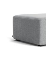 Billede af HAY Mags 01 Ottoman X-Small 79x79 cm - Hallingdal 130/Black Stained Pinewood