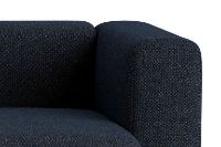 Billede af HAY Mags 3 Seater Combination 4 L: 321 cm - Right End - Fairway Dark Blue 308-288/Black Stained Beech