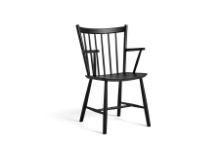 Billede af HAY Børge Mogensen J42 Arm Chair SH: 44,5 cm - Black Lacquered Beech 