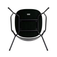 Billede af Please Wait To Be Seated Dosina Spisebordsstol m. Armlæn SH: 46 - Sort Eg