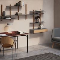 Billede af Please Wait To Be Seated Taffel Spisebord Med Udtræk 90x150/210 cm - Burgundy