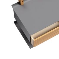 Billede af Please Wait To Be Seated Smile Sengebordshylde H: 42 cm - Oak/Grey