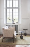 Billede af &Tradition Lato Coffee Table LN9 Ø: 50 cm - Black/Ovall