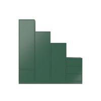 Billede af Montana Wardrobe System 02 186,3x190 cm - Pine