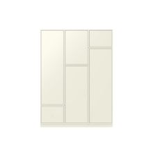 Billede af Montana Wardrobe System 04 186,3x142,8 cm - Vanilla