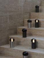 Billede af Blomus IRIS Mobile Outdoor LED Lamp H: 18 cm - Metallic Finish