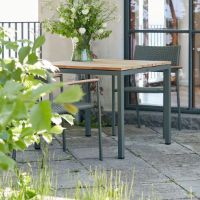 Billede af Mandalay Toscana Havebord L: 82 cm og 2 Siena Havestole - Olivengrøn 