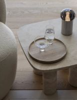 Billede af Blomus Oku Tray Medium Ø: 27,5 cm - Oak