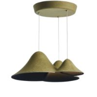 Billede af LOOM Design Panorama Pendel S 21,5x60,3 cm - Grøn/Sort