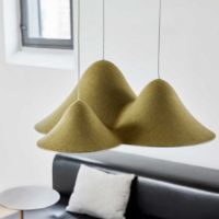 Billede af LOOM Design Panorama Pendel S 21,5x60,3 cm - Grøn/Sort