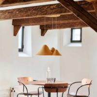 Billede af LOOM Design Panorama Pendel S 21,5x60,3 cm - Jordgul/Grå