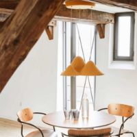 Billede af LOOM Design Panorama Pendel S 21,5x60,3 cm - Jordgul/Grå