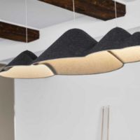 Billede af LOOM Design Panorama Pendel L 21,9x105,7 cm - Sort/Grå