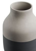 Billede af Kähler Omaggio Vase H: 31 cm - Antracitgrå