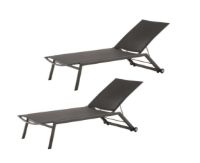 Billede af Mandalay Elba 2 Liggestole L: 192 cm - Antracit