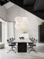 Billede af Vipp 452 Swivel Stol Gliders u. Hjul  - Aluminium/Dark Sand