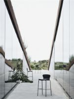 Billede af Bruunmunch PLAYchair Bar LowBack Fully Upholstered SH: 75 cm - Re-Wool 218/Black