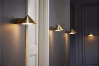 Billede af Frandsen Grasp Wall Lamp Ø: 17 cm - Solid Brass