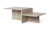 Billede af Ferm Living Distinct Coffee Table 35x100 cm - Travertine 