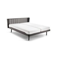 Billede af Auping Noa Sengeramme inkl. Milled hovedgærde og høje ben 180x200 cm - Chocolate Brown