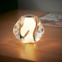 Billede af LOOM Design Ice Ball Trådløs Bordlampe Ø: 10,5 cm - Klar/Chrome