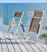 Billede af Mindo 121 Foldable Dining Chair - Light Grey