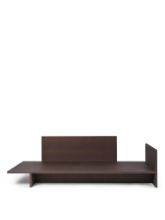 Billede af Ferm Living Kona Bed 97x207 cm - Dark Stained Oak