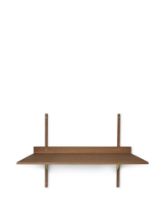 Billede af Ferm Living Sector Desk 87x45,1 cm - Smoked Oak/Brass