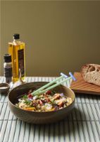 Billede af Hübsch Tile Sofabord 44x66 cm - Eg/Mint Fliser  FORUDBESTIL: MAJ 2026