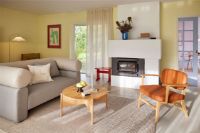 Billede af Hübsch Solid Gulvlampe H: 158 cm - Sand/Hvid