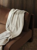 Billede af Ferm Living Dela Throw 120x170 cm - Natural/Off-white