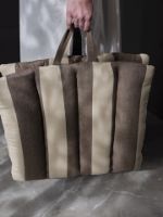 Billede af Ferm Living Strand Folding Mat 50x100 cm - Carob Brown/Parchment