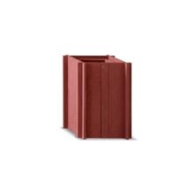 Billede af Squarely Copenhagen BloomSMALL 18x24 cm - Terracotta Red