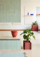 Billede af Squarely Copenhagen BloomWIDE 47x25x23 cm - Terracotta Red