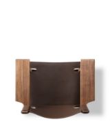 Billede af Fredericia Furniture 2226 Den Spanske Stol af Børge Mogensen - Mørkebrun Læder/Valnød