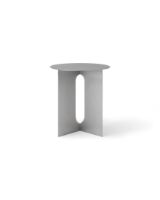 Billede af Audo Copenhagen Androgyne Side Table Ø: 40 cm - Stainless Steel FORUDBESTIL: APRIL 2026 