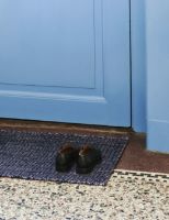 Billede af HAY Moiré Door Mat 95x52 cm - Lilac OUTLET