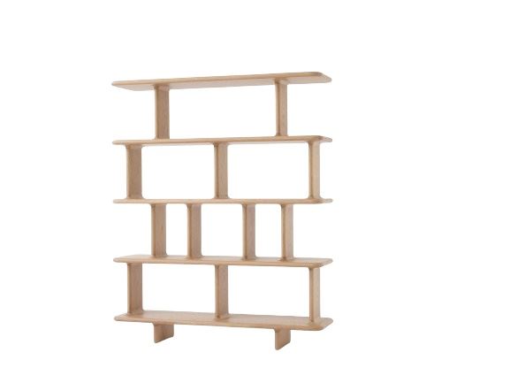 Billede af &Tradition Archivo JH45 Shelving H: 168 cm - Oak