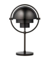 Billede af GUBI Multi-Lite Portable Lampe H: 30 cm - Black Brass/Black Brass
