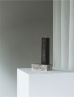 Billede af Normann Copenhagen Kalenderlys 5x25 cm - Mørk Brun