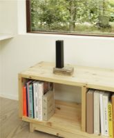 Billede af Normann Copenhagen Even Candle Holder 8,5x15 cm - Silver Travertine