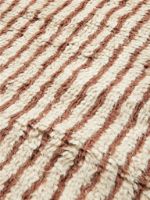 Billede af Ferm Living Kami Knotted Rug 120x180 cm - 0ffwhite/red brown