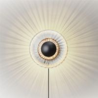 Billede af Design By Us New Wave Optic Wall Ø: 26 cm - Clear